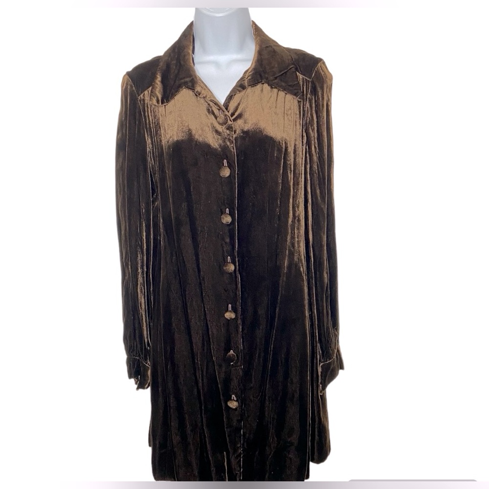 Vintage 60s Mr. Mort Velvet Button Dress